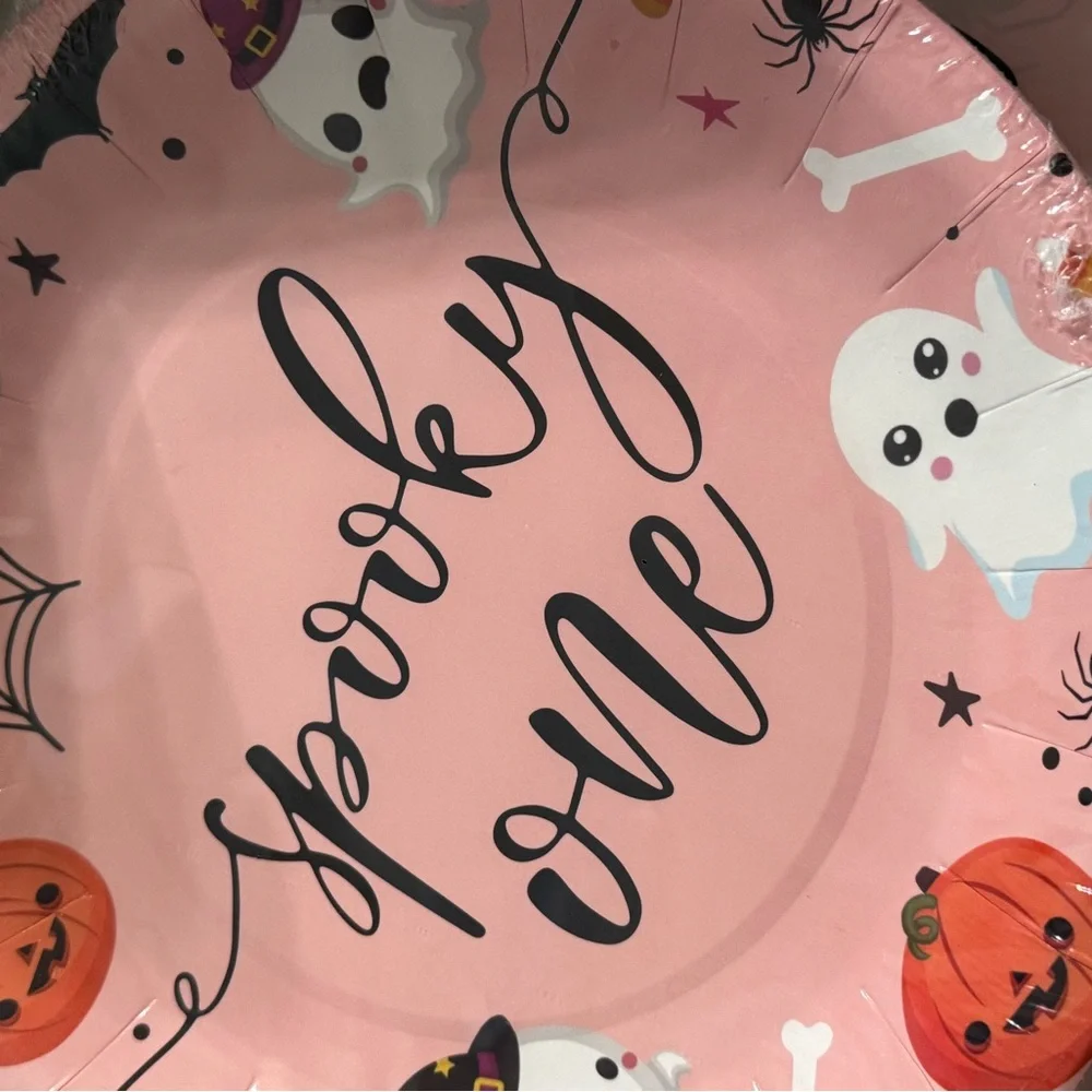 Spooky One Halloween Party Set - Pink